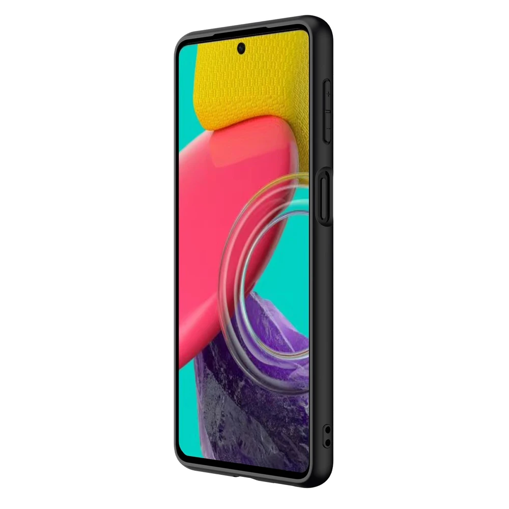 Nillkin Textured durable reinforced gel frame and nylon back Samsung Galaxy M53 5G dėklas telefonui juodos spalvos