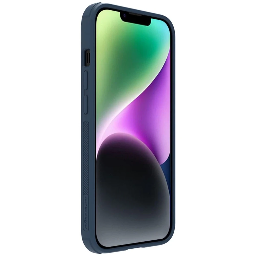 Dėklas Nillkin Textured Case S Apple iPhone 14 mėlynas