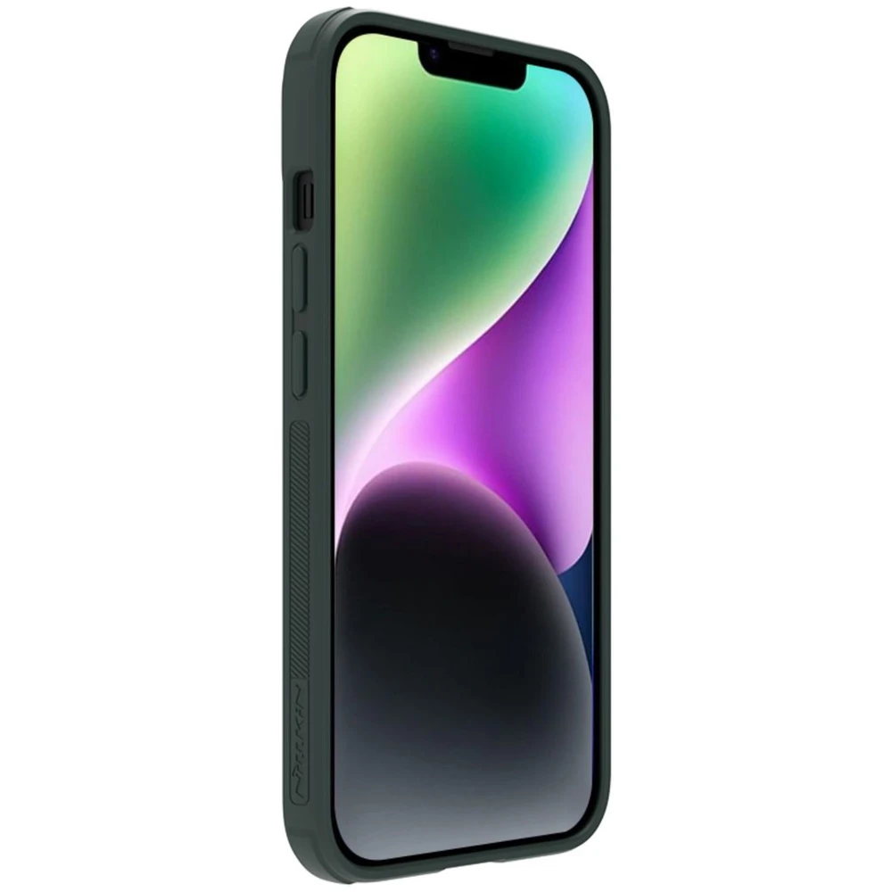 Dėklas Nillkin Textured Case S Apple iPhone 14 žalias