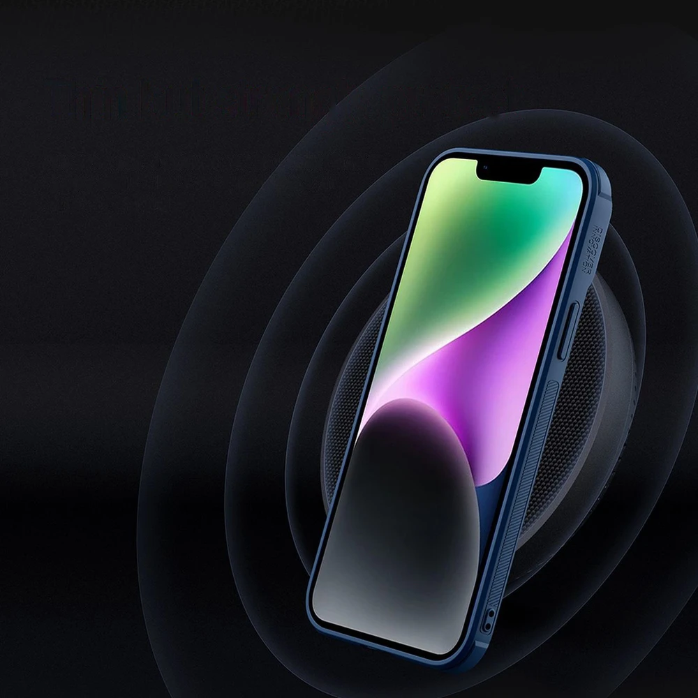 Dėklas Nillkin Textured Case S Apple iPhone 14 žalias