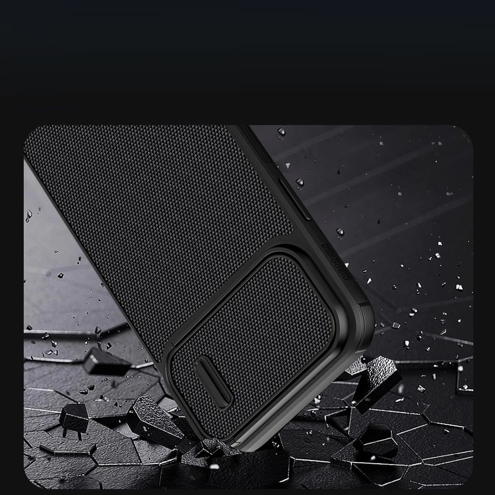 Dėklas Nillkin Textured Case S Apple iPhone 14 Pro mėlynas