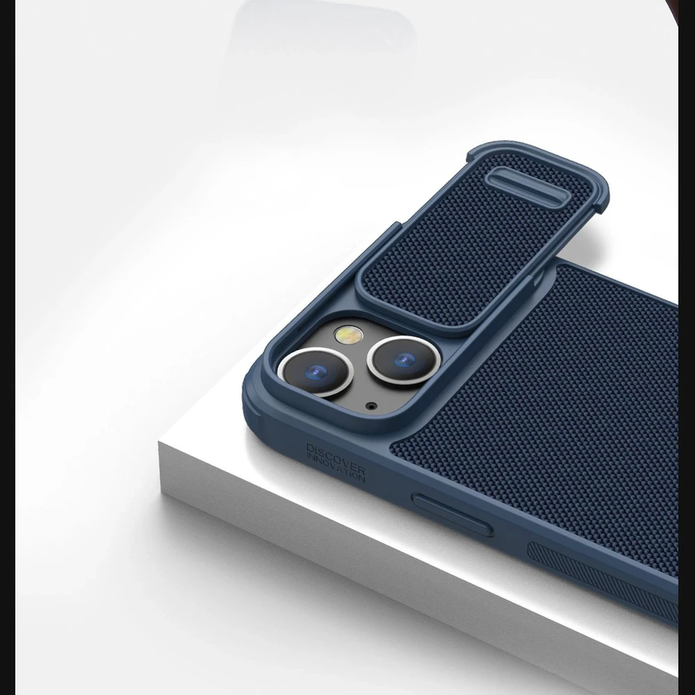 Dėklas Nillkin Textured Case S Apple iPhone 14 Plus žalias