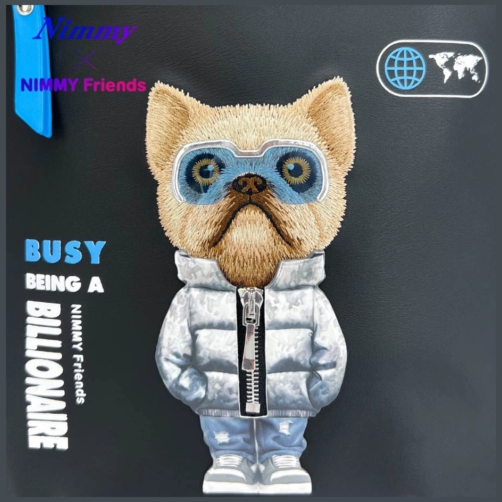NIMMY laptop bag COOL&CUTE 2.0 Dog juodas
