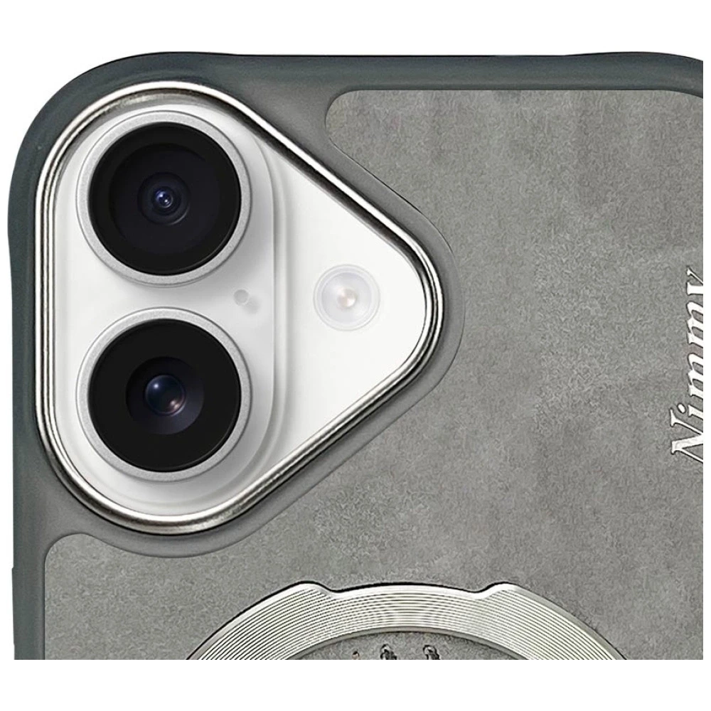 Nimmy Dragon MagSafe dėklas Apple iPhone 16 pilkos spalvos