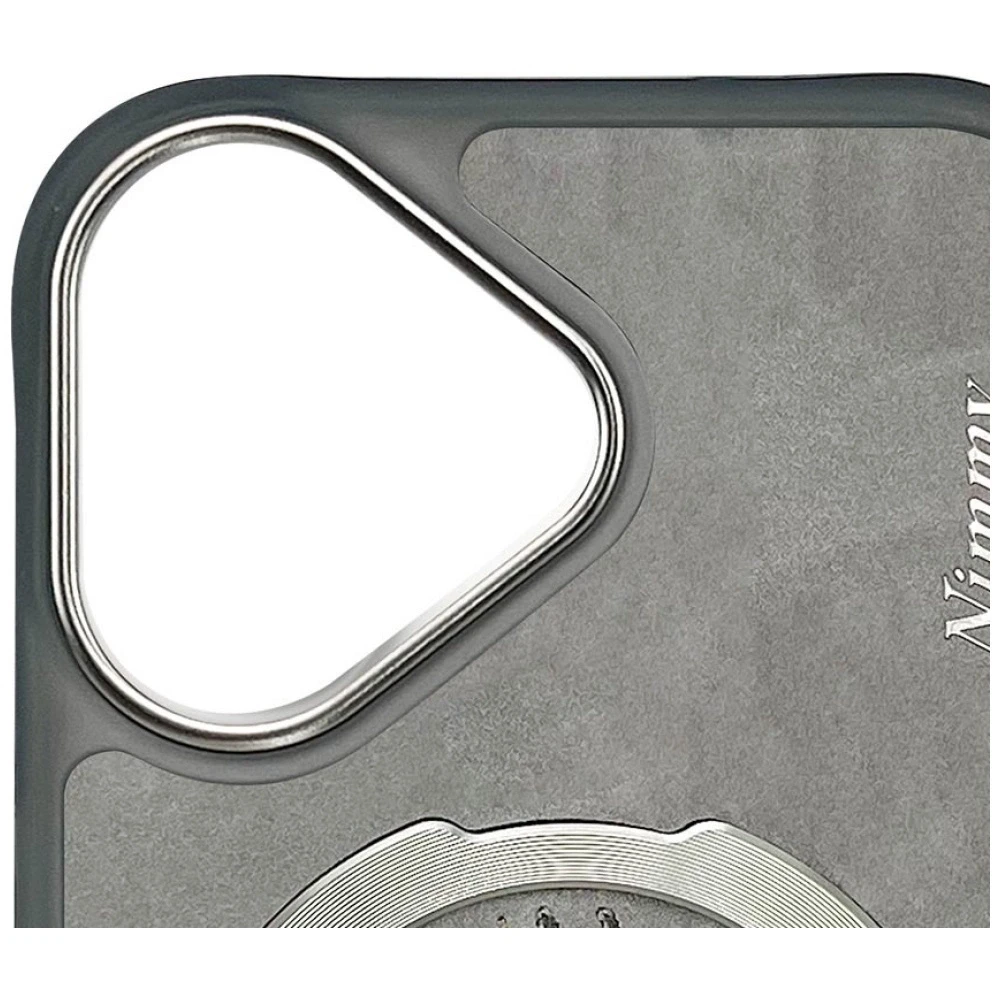 Nimmy Dragon MagSafe dėklas Apple iPhone 16 pilkos spalvos