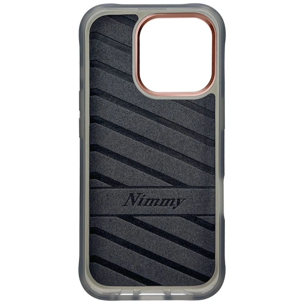 Dėklas Nimmy Magnetic Fantasy Animal MagSafe skirtas Apple iPhone 16 Pro rose aukso spalvos