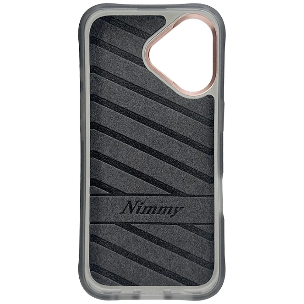 Dėklas Nimmy Magnetic Fantasy Animal MagSafe skirtas Apple iPhone 16 rose aukso spalvos