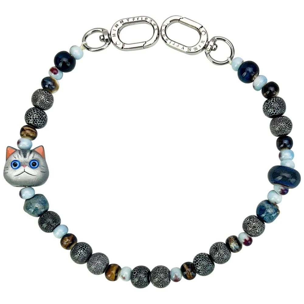 Apyrankė Nimmy New Big Eye Cute Pets 2.0 pilkos spalvos