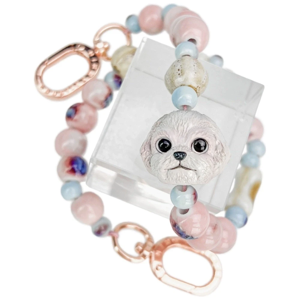 Apyrankė Nimmy New Big Eye Cute Pets 2.0 rožinės spalvos