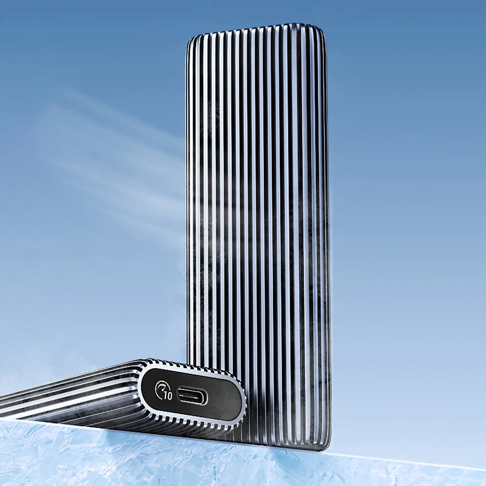 „Orico AM2C3-G2 M.2 NVME USB-C 3.2“ diskas – pilkas