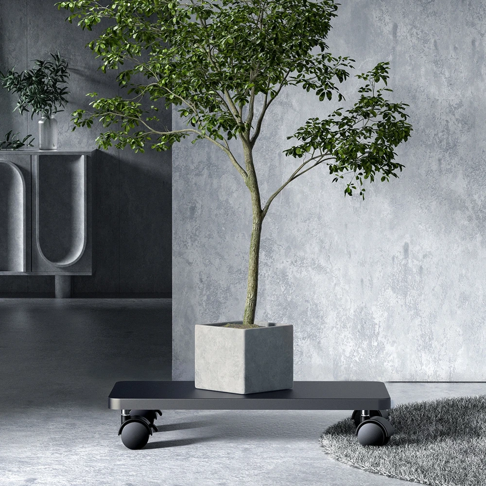 Orico CPB6 Computer Stand with Wheels – juodos spalvos