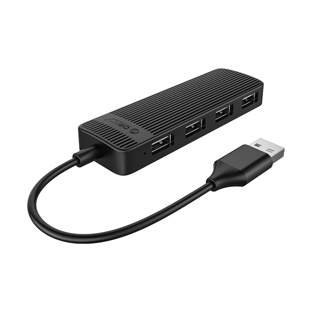 Orico FL02 USB-A Hub Docking Station 4x USB-A 2.0 – juodos spalvos