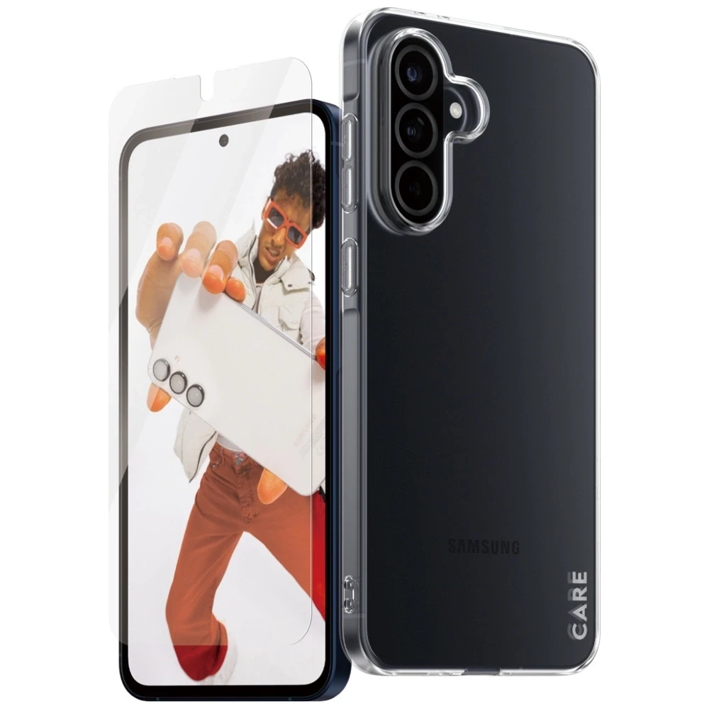 Panzer Glass Apsauginis rinkinys CARE by PanzerGlass Fashion 2in1 dėklas+apsauginis stiklas Samsung Galaxy A56 5G