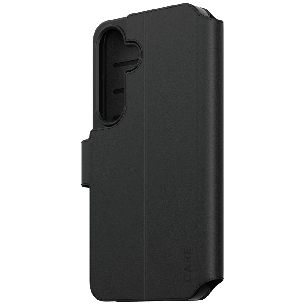 Panzer Glass CARE by PanzerGlass Feature Wallet Kickstand Samsung Galaxy S25 dėklas telefonui juodos spalvos