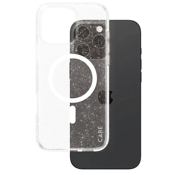 Panzer Glass CARE by PanzerGlass Flagship Star Lit Apple iPhone 16 Pro Max 6.9" dėklas telefonui baltos spalvos/dėklas telefonui baltos spalvos MagSafe 1344