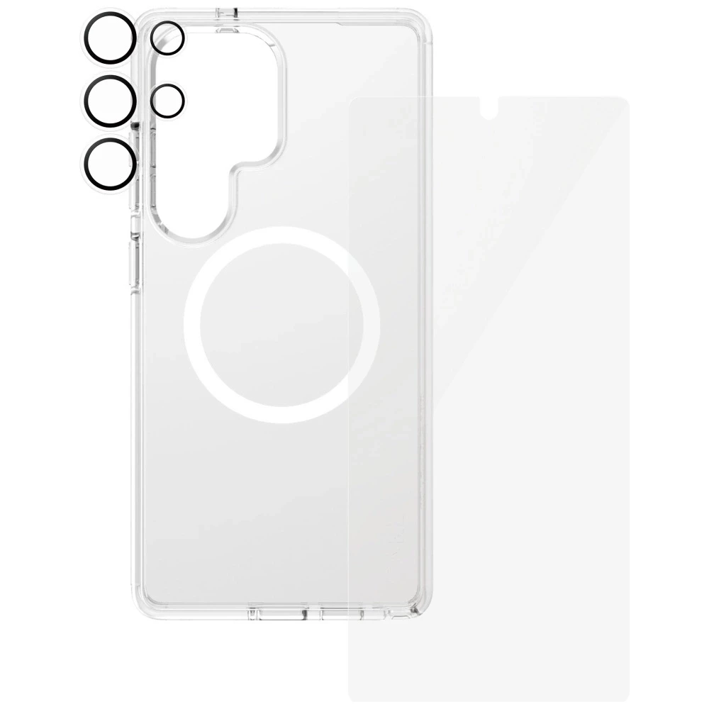 Panzer Glass Apsauginis rinkinys CARE by PanzerGlass Flagship 3in1 Dėklas+Ekrano apsauga+Kameros apsauga Samsung Galaxy S25 Ultra
