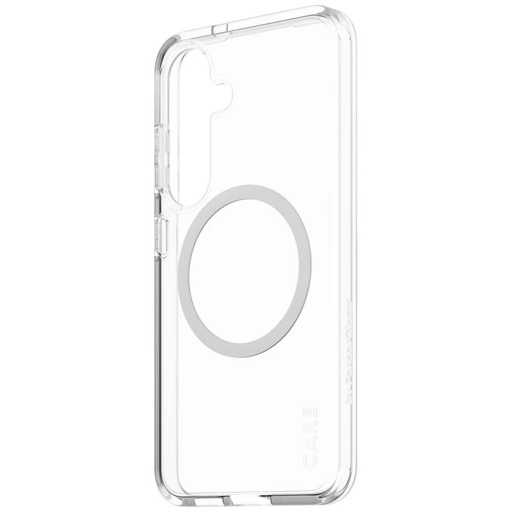 Dėklas Panzer Glass PRIEŽIŪRA Nugaros apsauga | Samsung | Galaxy S25 | Perdirbtas plastikas | Baltas