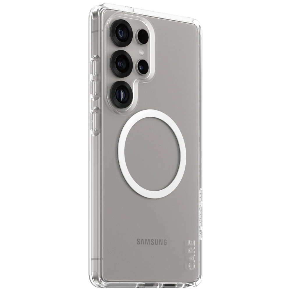 Dėklas Panzer Glass PRIEŽIŪRA Nugaros apsauga | Samsung | Galaxy S25 Ultra | Perdirbtas plastikas | Baltas