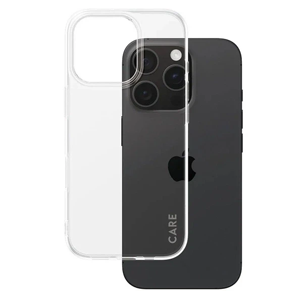 Panzer Glass CARE by PanzerGlass X-Ray Soft Basic Apple iPhone 16 Pro 6.3" dėklas telefonui skaidrus/Transparent 1442