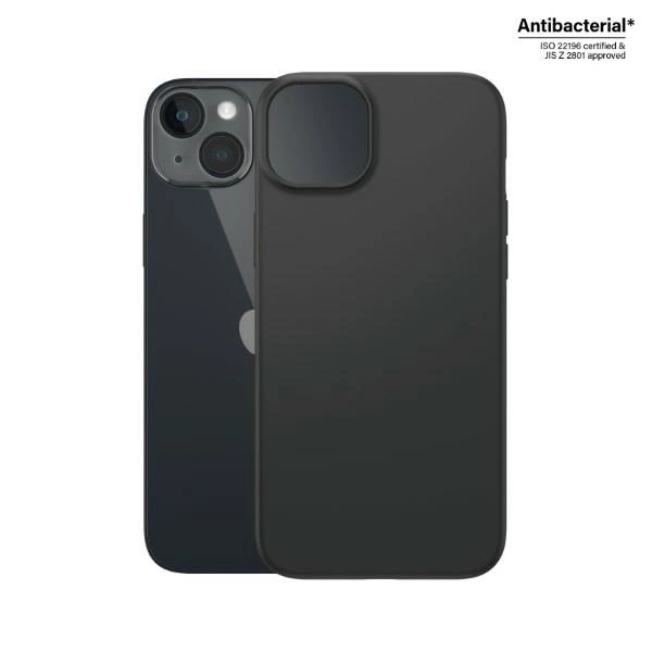 Panzer Glass PanzerGlass | Biologiškai skaidus dėklas | Nugaros apsauga | Apple | iPhone 14 Plus | Biologinis plastikas | Juodas | Suderinamas su belaidžiu įkrovimu; Karinio laipsnio standartas; 100% kompostuojamas
