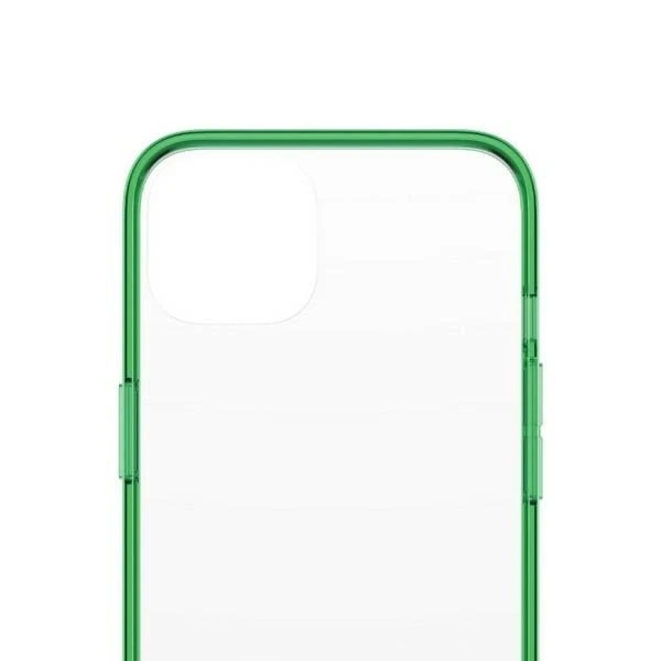 Panzer Glass PanzerGlass Clearantibacterial Military Grade certificate Apple iPhone 13 / 14 / 15 - dėklas telefonui skaidrus ir žalios spalvos