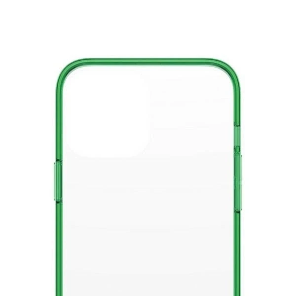 Panzer Glass PanzerGlass ClearAntibacterial Military Grade Certified Apple iPhone 13 Pro Max - dėklas telefonui skaidrus ir žalios spalvos