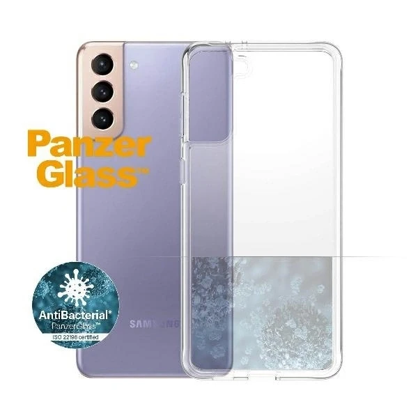Panzer Glass PanzerGlass | ClearCase | Byla | Samsung | Galaxy S21+ serija | Termoplastinis poliuretanas (TPU) | Išvalyti | Anti geltona; Atsparus įbrėžimams; Anti-riebus; Anti-Aging; Antibakterinis