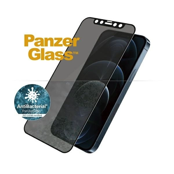 Panzer Glass PanzerGlass | Apple | iPhone 12 Pro Max | Glass | Juodas | Privacy glass