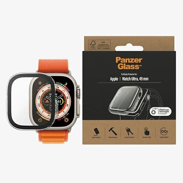 Panzer Glass PanzerGlass Full Body New Apple Watch, 49mm, ekrano apsauga