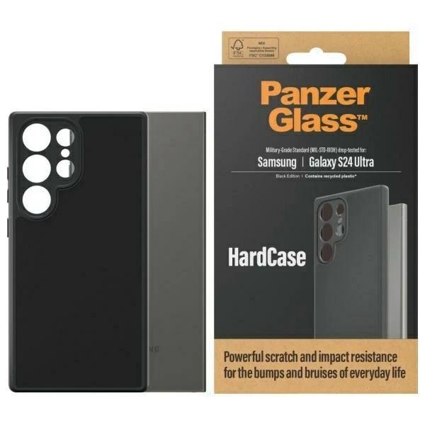 Panzer Glass PanzerGlass HardCase Samsung Galaxy S24 Ultra S928 Military grade juodas 1222
