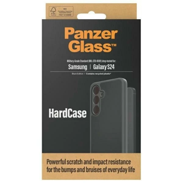 Panzer Glass PanzerGlass HardCase Samsung Galaxy S24 S921 Military grade juodas 1219