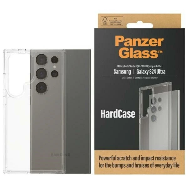 Panzer Glass PanzerGlass HardCase Samsung Galaxy S24 Ultra S928 Military klasės skaidrus 1215