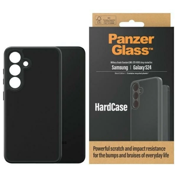 Panzer Glass PanzerGlass HardCase Samsung Galaxy S24 S921 Military grade juodas 1219
