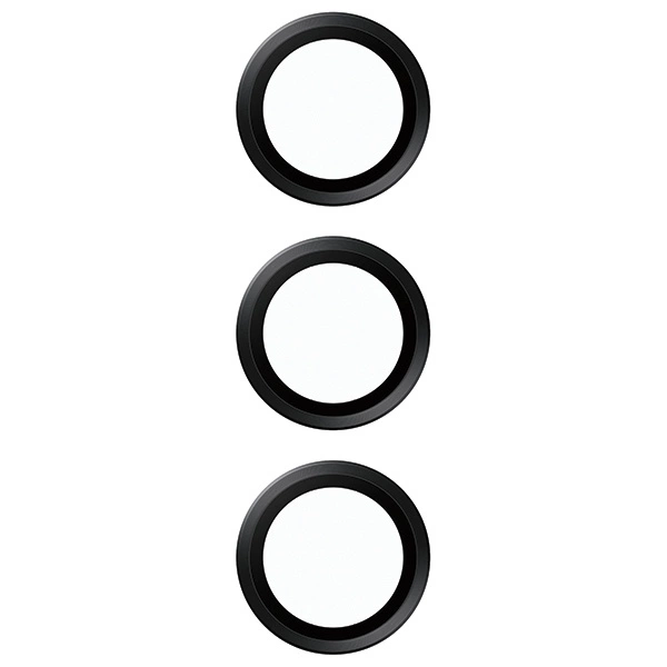 Panzer Glass Apsauginis stiklas 5D Samsung Galaxy A15 4G / 5G PanzerGlass Hoops kameros apsauga Hoop Optic Rings juodos spalvos