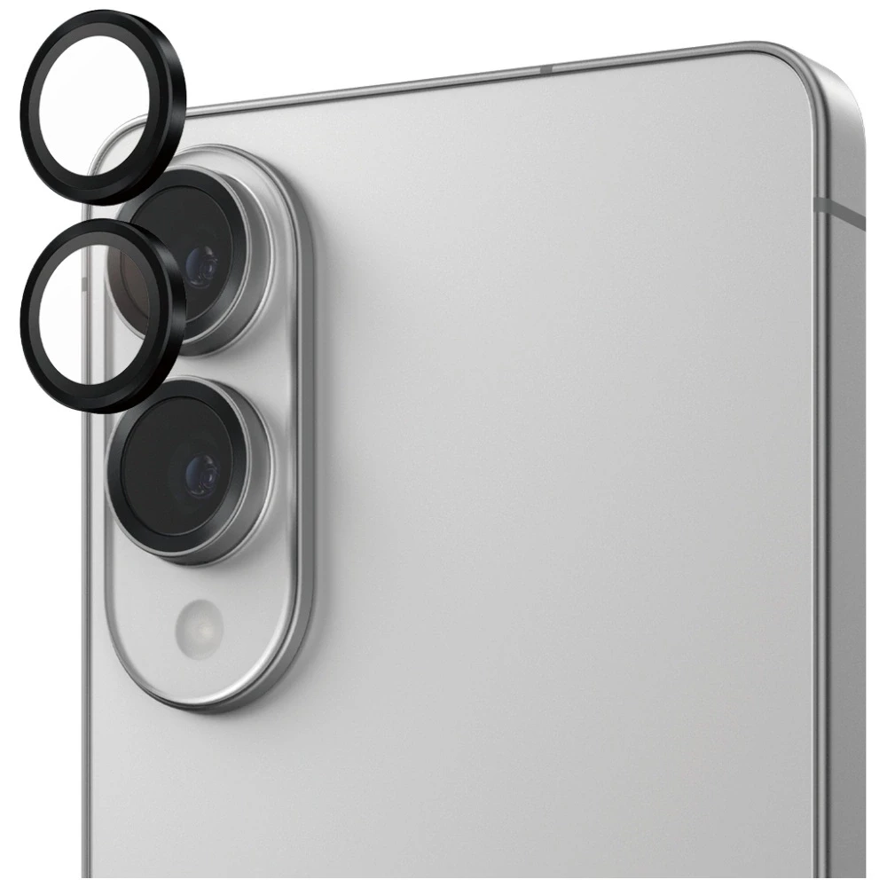 Panzer Glass Apsauginis stiklas skirtas Camera Lens PanzerGlass Hoops Lens Protector skirtas Samsung Galaxy S25 Edge Juodas