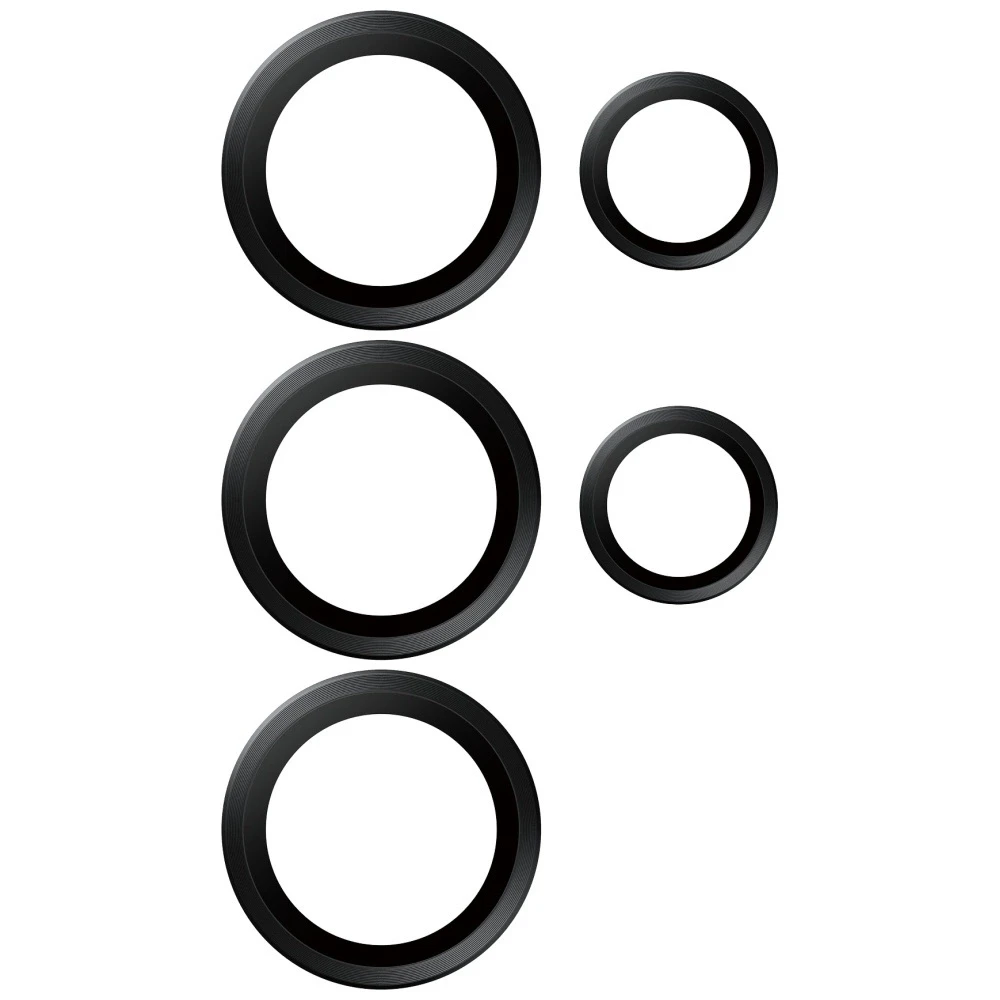 Panzer Glass Ekrano apsauga kamerai PanzerGlass Hoops Lens Protector Samsung Galaxy S25 Ultra juodos spalvos