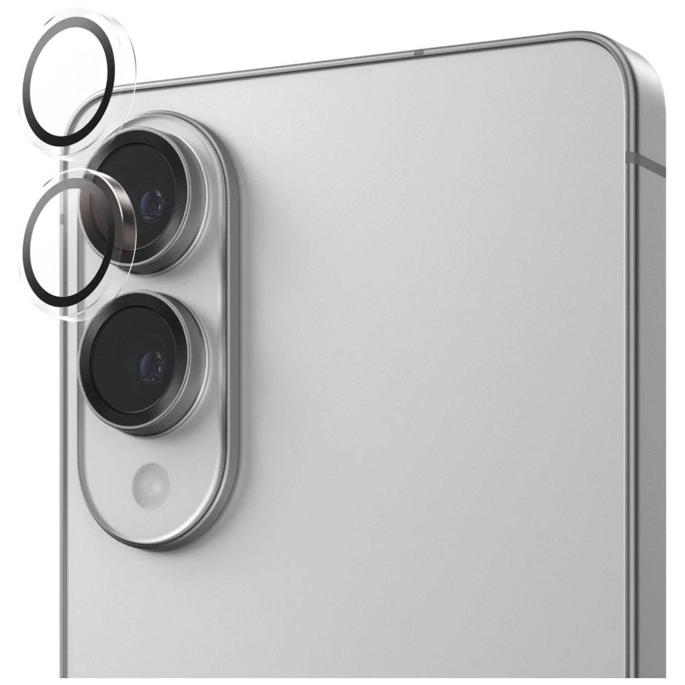 Panzer Glass Apsauginis stiklas Camera Lens Protector PanzerGlass Hoops skirtas Samsung Galaxy S25 Edge Transparent