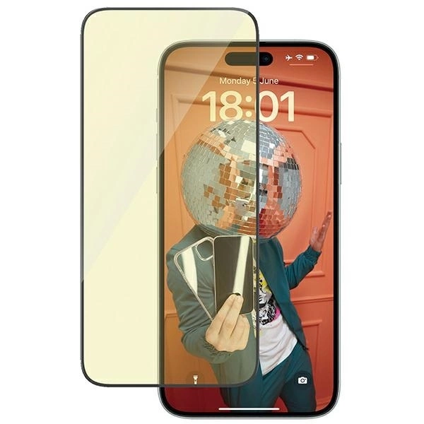 Panzer Glass PanzerGlass | Ekrano apsauga | Apple | iPhone 15 Plus | Stiklas | Išvalyti | Itin platus pritaikymas; Lengvas montavimas; Atsparus pirštų atspaudams; Anti-mėlynas šviesa; Neatspindintis; Apsaugo nuo pageltimo | Akių priežiūra