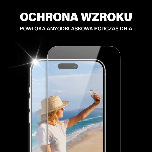 Panzer Glass PanzerGlass | Ekrano apsauga | Apple | iPhone 15 Pro Max | Stiklas | Išvalyti | Itin platus pritaikymas; Lengvas montavimas; Atsparus pirštų atspaudams; Anti-mėlynas šviesa; Neatspindintis; Apsaugo nuo pageltimo | Akių priežiūra