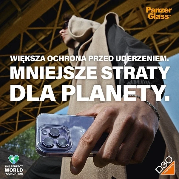 Panzer Glass PanzerGlass™ HardCase MagSafe Suderinamas su D3O iPhone 15 Plus