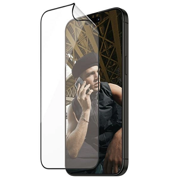Panzer Glass PanzerGlass™ MATRIX ekrano apsauga su D3O iPhone 15 Pro | Itin platus pritaikymas w. AlignerKit