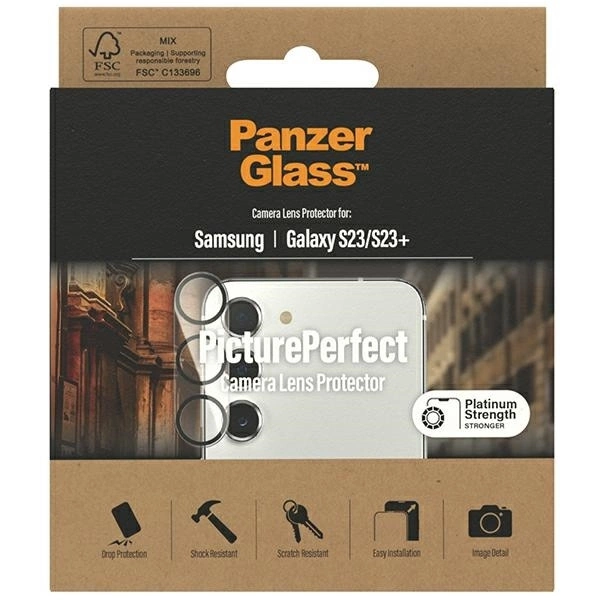 Panzer Glass Apsauginis stiklas telefono kamerai Samsung Galaxy S22 / S22 Plus PanzerGlass Picture Perfect Camera Lens