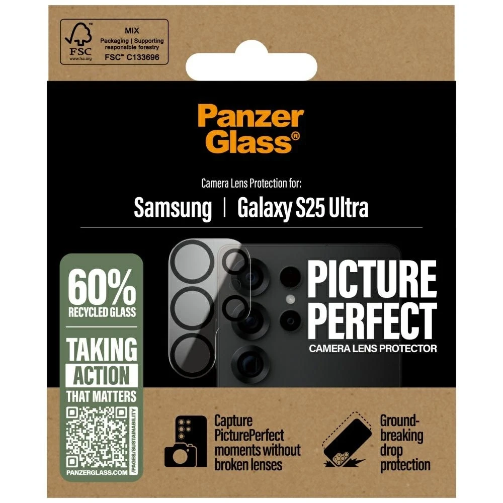 Panzer Glass ekrano apsauga kamerai PanzerGlass PicturePerfect objektyvo apsauga Samsung Galaxy S25 Ultra
