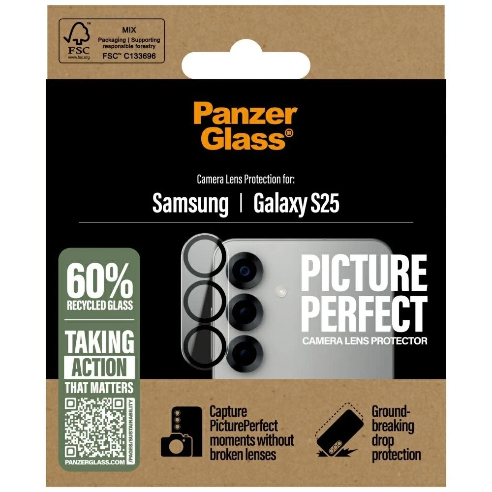 Panzer Glass Ekrano apsauga kamerai PanzerGlass PicturePerfect objektyvo apsauga Samsung Galaxy S25