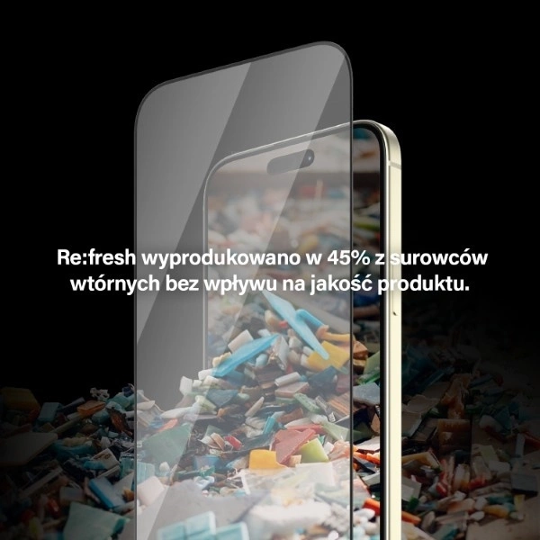 Panzer Glass PanzerGlass Re: Fresh Glass Apple iPhone 15 Plus su padėties nustatymo įtaisu