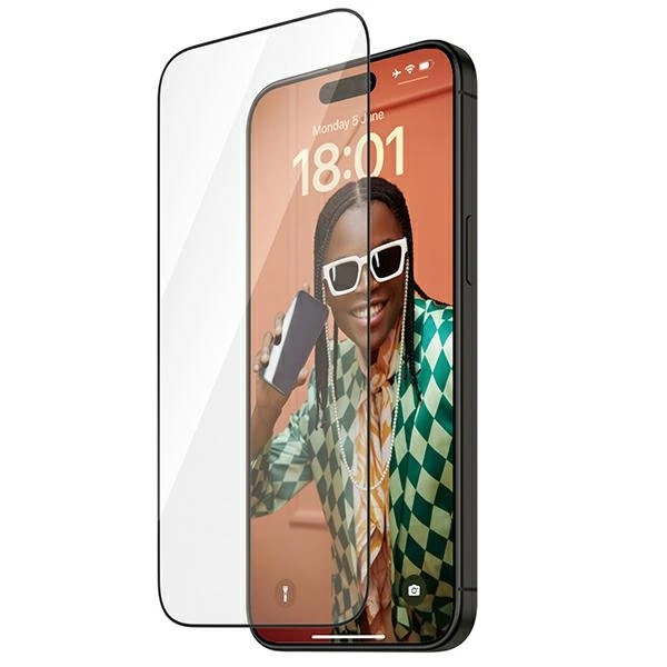 Panzer Glass PanzerGlass Re:fresh Glass skirtas Apple iPhone 15 Pro Max su padėties reguliatoriumi