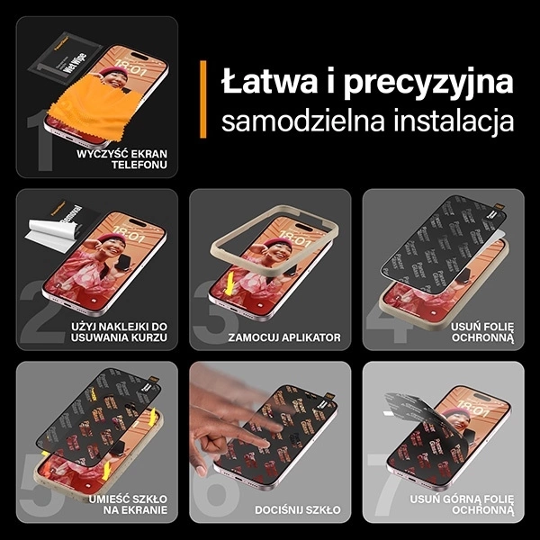 Panzer Glass PanzerGlass Privatumo ekrano apsauga iPhone 2023 6.7 | Itin platus pritaikymas w. EasyAligner | PanzerGlass | P2811 | Apple | Apple iPhone 15 Plus | Stiklas | Juodas/Skaidrus