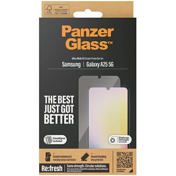 Panzer Glass PanzerGlass Samsung Recycled glass for A25 5G UWF | PanzerGlass