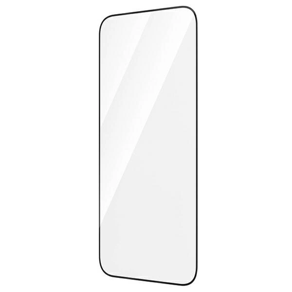 Panzer Glass PREMIUM TEMPERED biometrinio stiklo ekrano apsauga pilnas dangtelis iPhone 2022 6.7'' Pro Max UWF wA AB (Juodas)