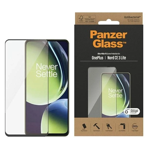 Panzer Glass PanzerGlass™ ekrano apsauga OnePlus Nord CE 3 Lite | Itin platus pritaikymas